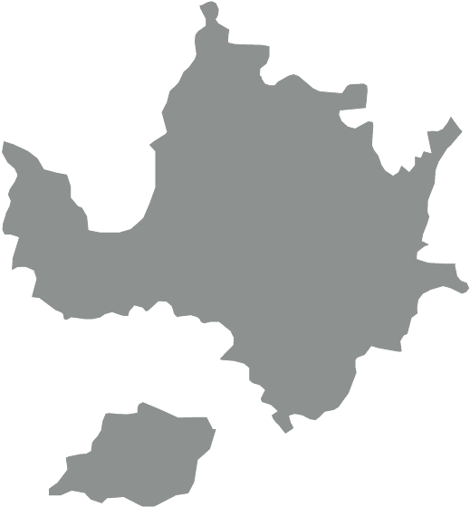 Ahmedabad-east Map - Silhouette Clipart (800x800), Png Download