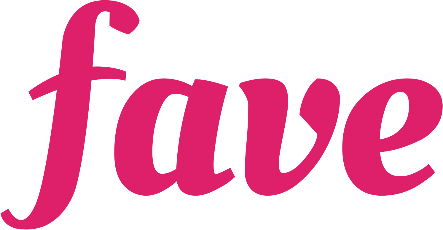 Graphic Designer - Fave Logo Png Clipart (1494x776), Png Download