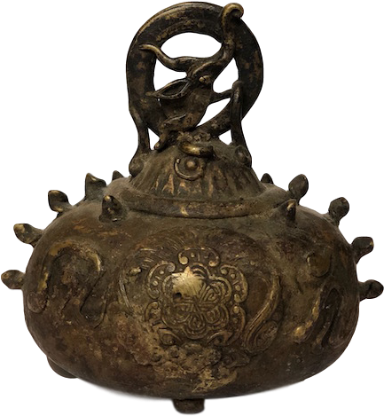 Antique Nepalese Bell - Antique Clipart (488x650), Png Download