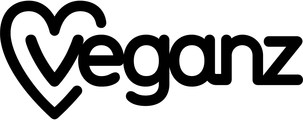 Veg Logo Black Srgb - Veganz Logo Png Clipart (1000x396), Png Download