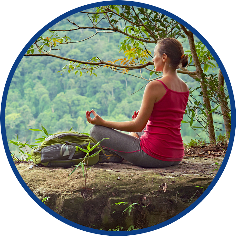 Integrative Healing Arts Practitioner - Sitting Clipart (800x800), Png Download