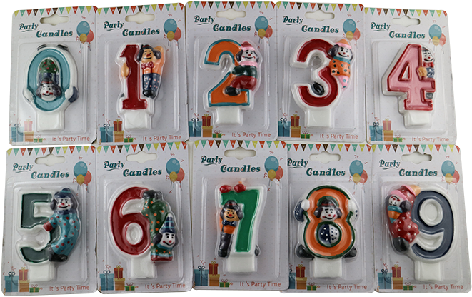 Manufacturer Flameless Birthday Cake Number Candle - Resistor Clipart (1000x1000), Png Download