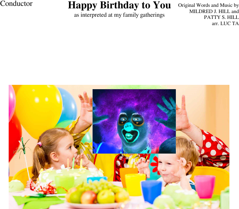 Happy Birthday [drc - Things You See At Birthday Party Clipart (850x1380), Png Download