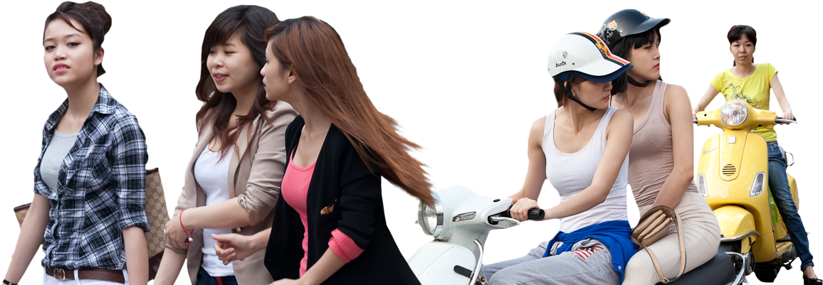 Asian People Png Clipart Freeuse Transparent Png (1156x401), Png Download
