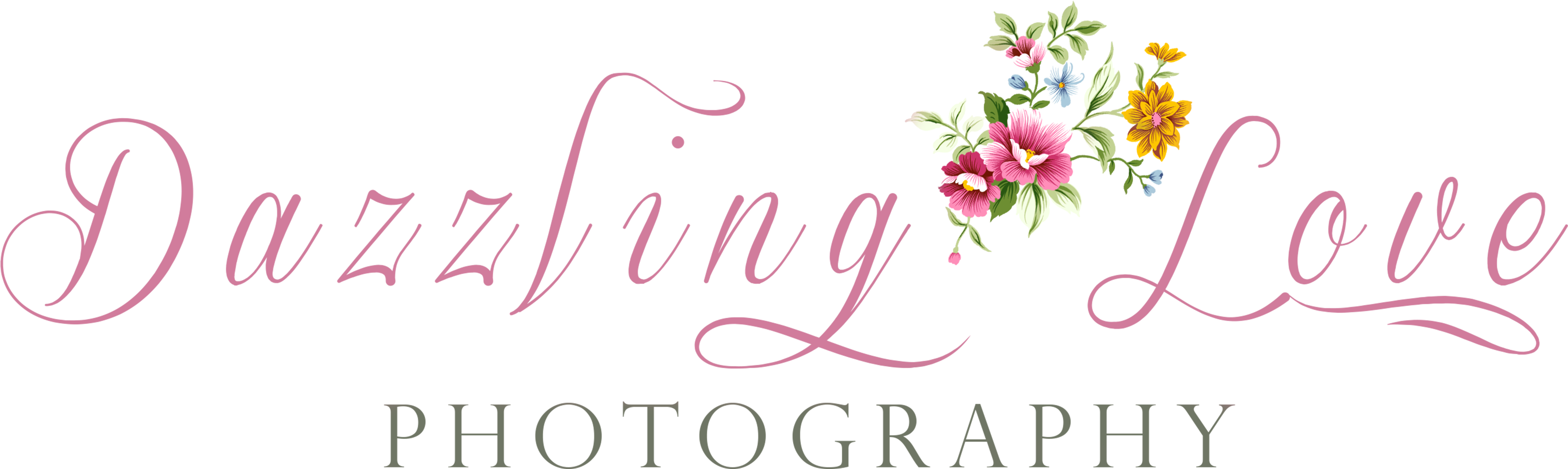 Dazzling Love Photography - Calligraphy Clipart (6000x4136), Png Download