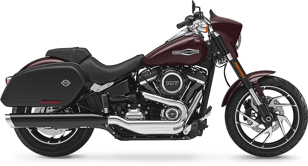 Sport Glide<sup>™</sup> - Sport Glide Harley Davidson Clipart (1100x740), Png Download