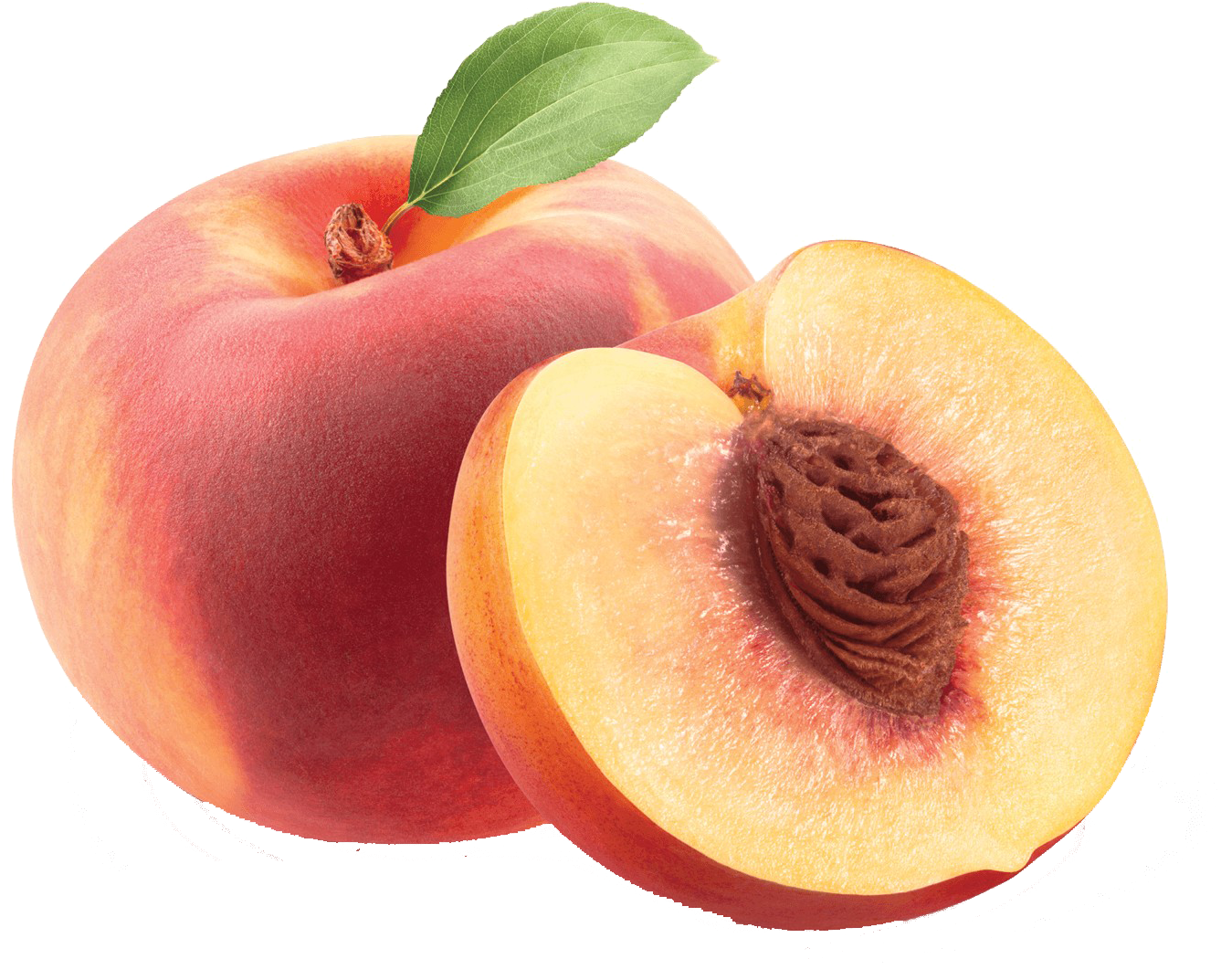 Peach Png Free Background - Seeds Inside The Fruit Clipart (1500x1500), Png Download