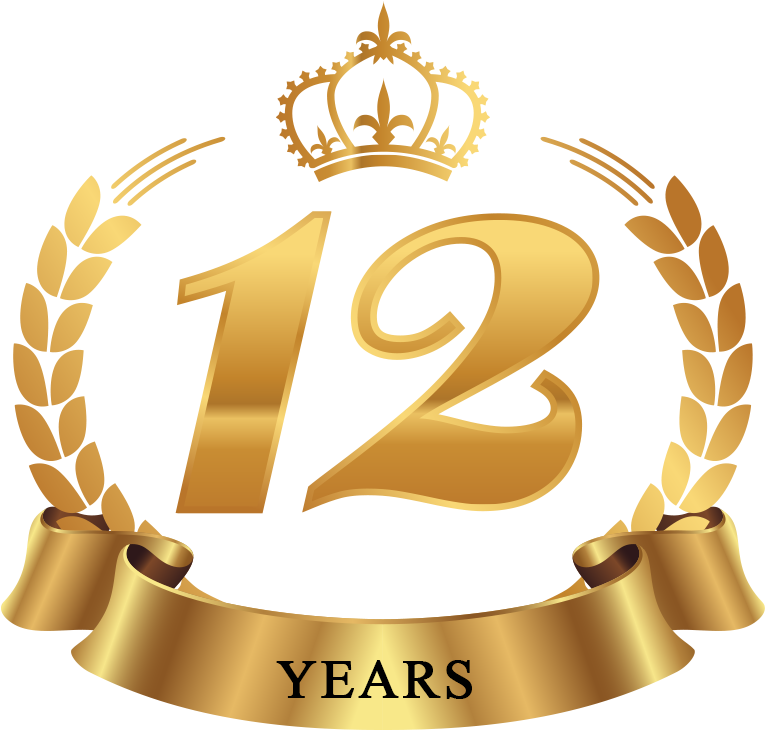 Kasturi Restaurant 12th Annivrsery Logo - Illustration Clipart (800x800), Png Download