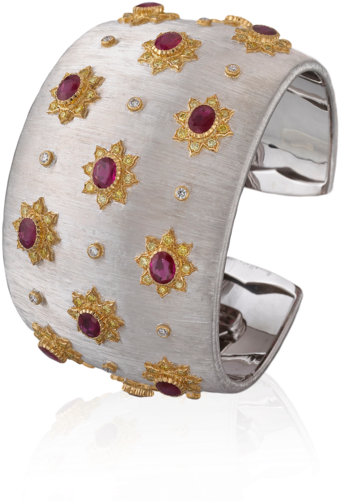 Buccellati - Bracelets - Cuff Bracelet - Jewelry - Bracelet Clipart (570x570), Png Download