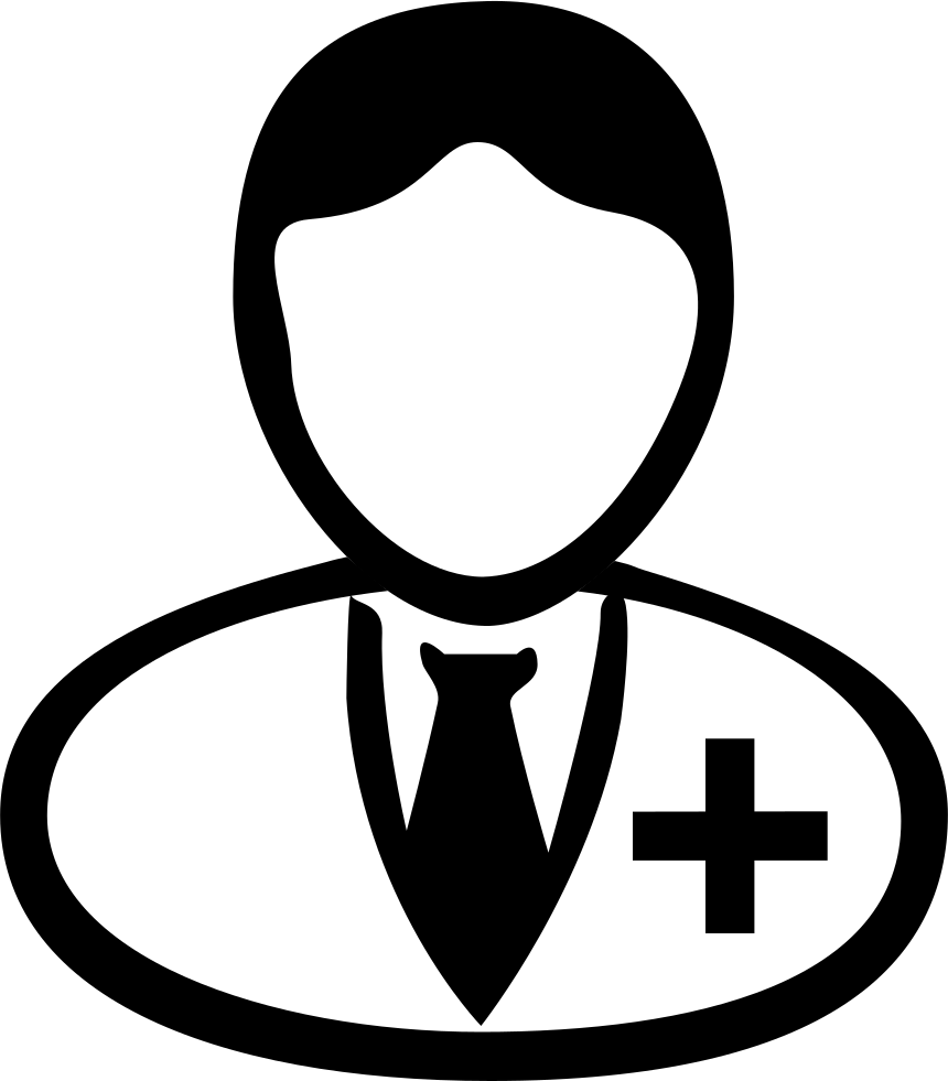 Doctor Symbol 3d Png Download - Icon Png Doctor Icon Clipart (860x981), Png Download