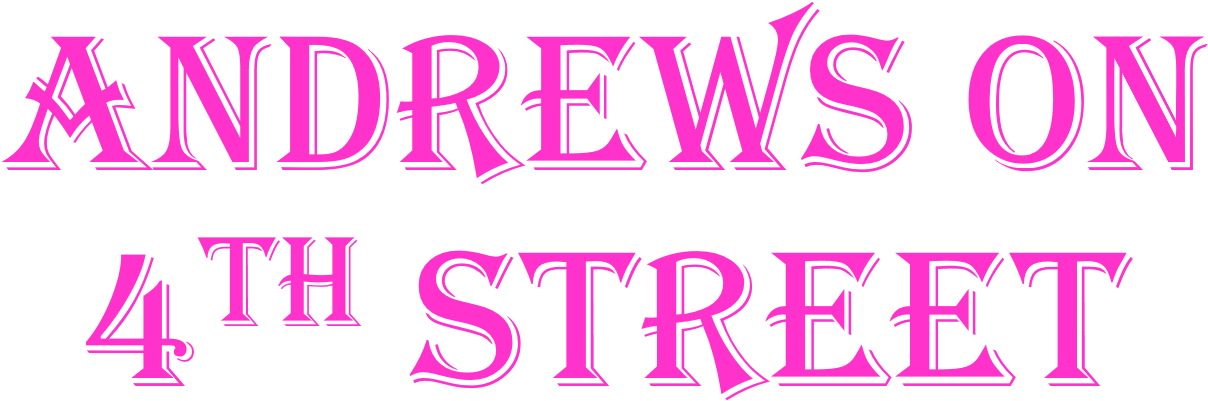 Andrew's On 4th Street Inc - Calligraphy Clipart (1524x637), Png Download