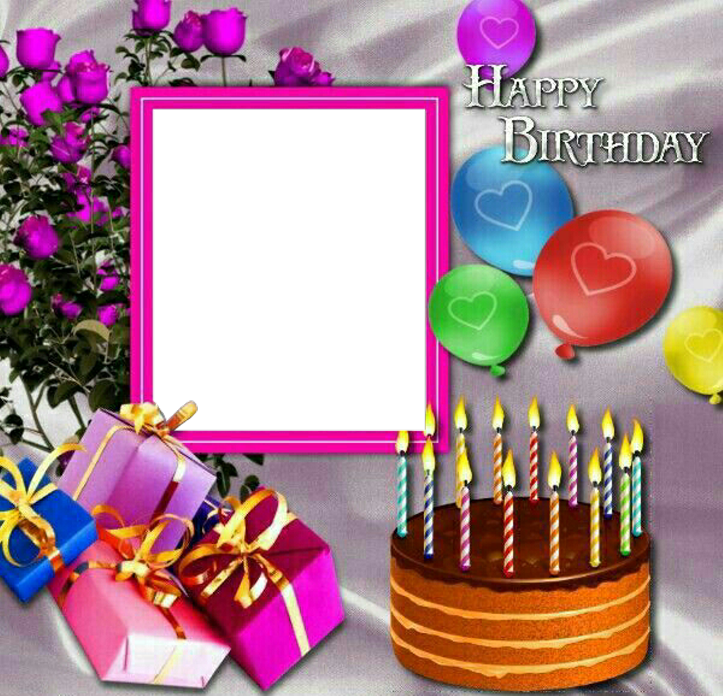 #frame #pictureframe #happybirthday #happyday #birthday - Arkadaşına Doğum Günü Mesajı Clipart (1024x986), Png Download