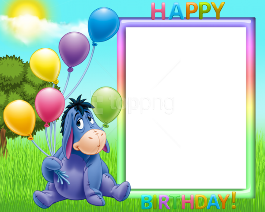 Free Png Best Stock Photos Happy Birthday Transparent Clipart (850x680), Png Download