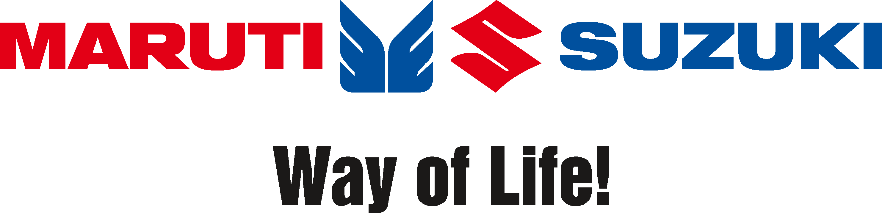 Maruti Suzuki Logo - Maruti Suzuki Logo Vector Clipart (2965x716), Png Download