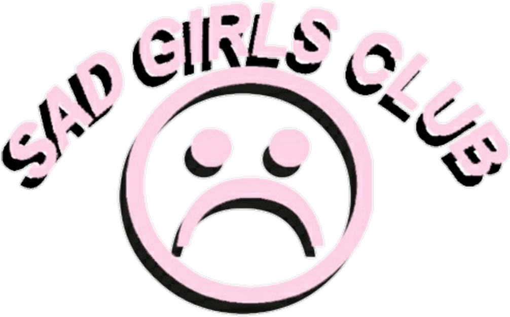 #sad #girl #club #layout #png #tumblr - Sad Girl Club Png Clipart (1024x678), Png Download