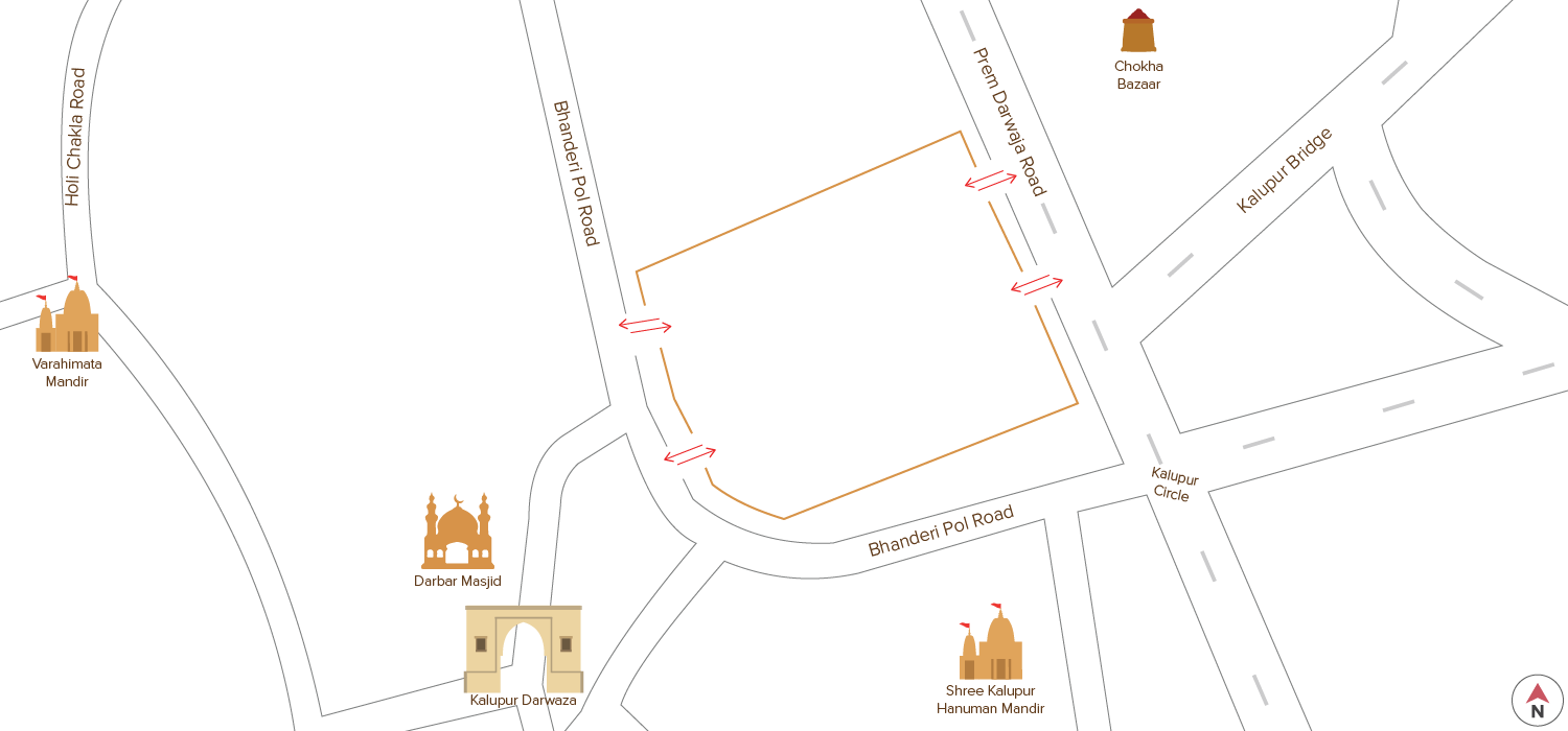 Around 50-55 Years Ago, When Paan Market Was Established, - Tour And Travel Clipart (1500x700), Png Download