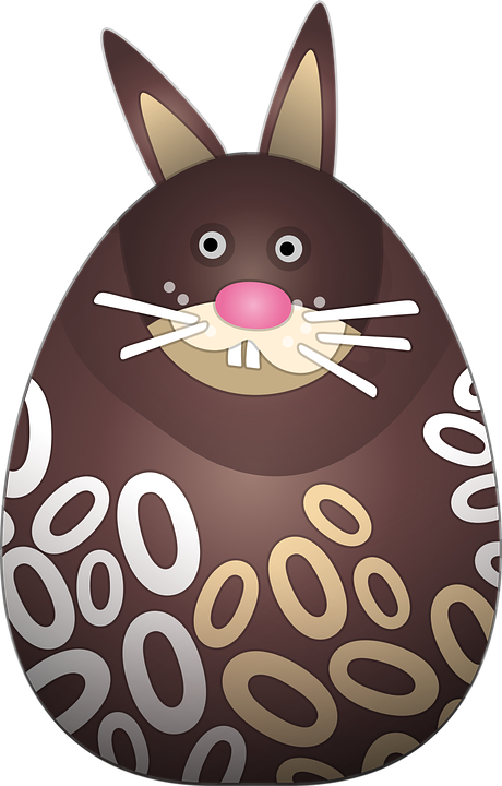 Chocolate Bunny P - Chocolate De Pascoa Png Clipart (460x720), Png Download