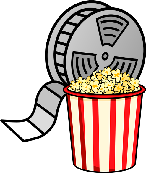 Obsessive Compulsive Film Disorder - Film Reel Clipart (544x609), Png Download