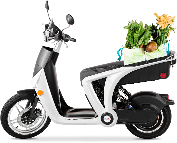 E Scooter Free Png Image - Genze 2.0 Clipart (770x596), Png Download