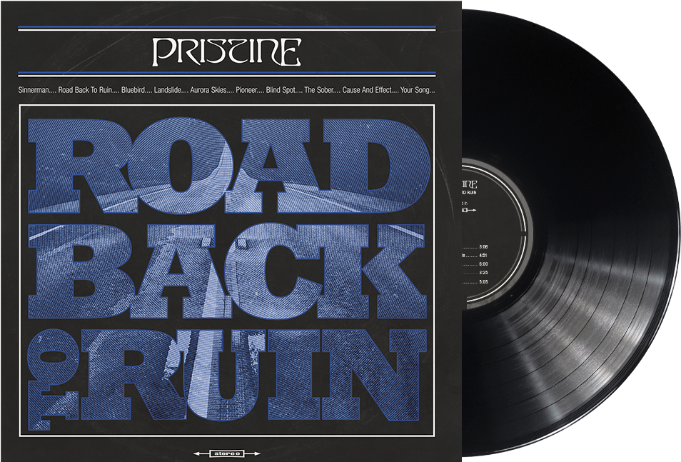 Pristine Road Back To Ruin Black Vinyl - Cd Clipart (1000x1000), Png Download