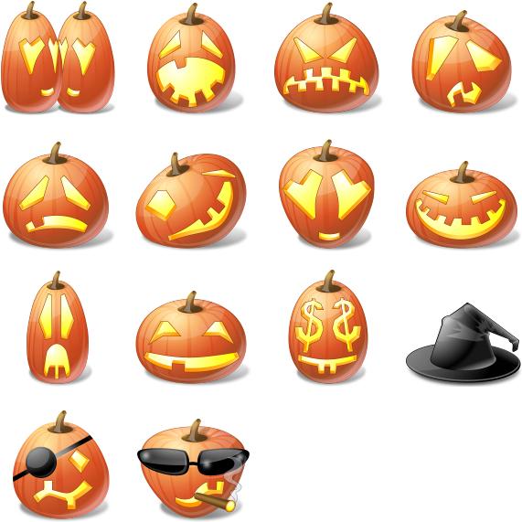 Search - Halloween Pumpkin Clipart (592x592), Png Download