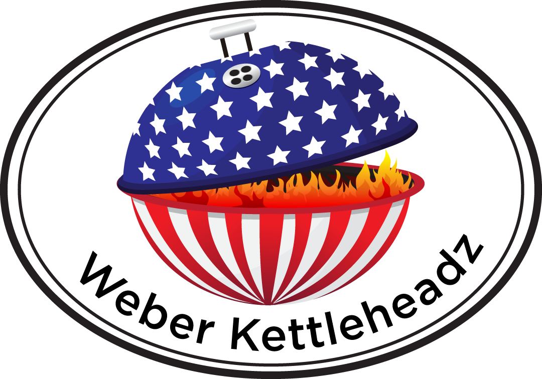 Weber Kettleheadz Decals, 4 For $10 Offer - Weber Grill Stickers Clipart (1080x756), Png Download
