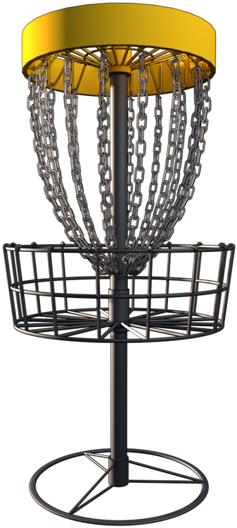 Basket - Disc Golf Basket Png Clipart (768x768), Png Download