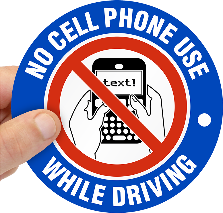 No Cellphone Use Label - Emblem Clipart (800x800), Png Download