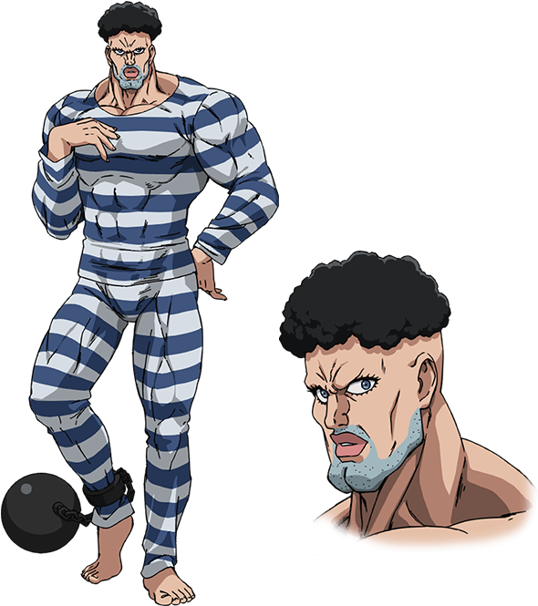 Download Https - //rei - Animecharactersdatabase - - One Punch Man Pretty Prisoner Clipart (590x665), Png Download
