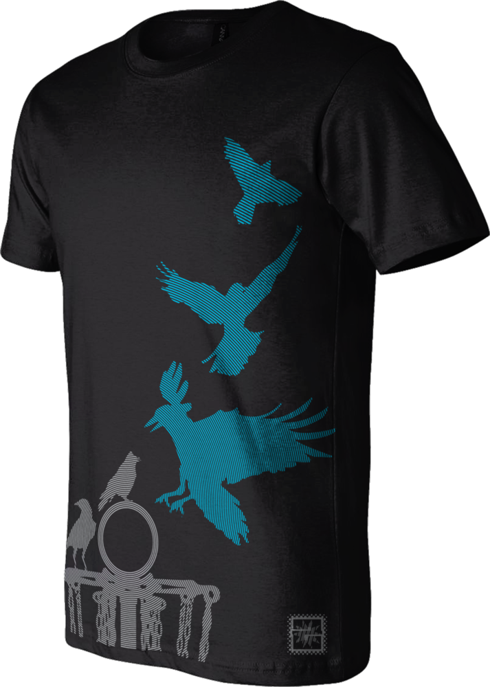 Zeteter Disc Golf Canada Men's Flock Disc Golf Shirt - Active Shirt Clipart (713x1000), Png Download