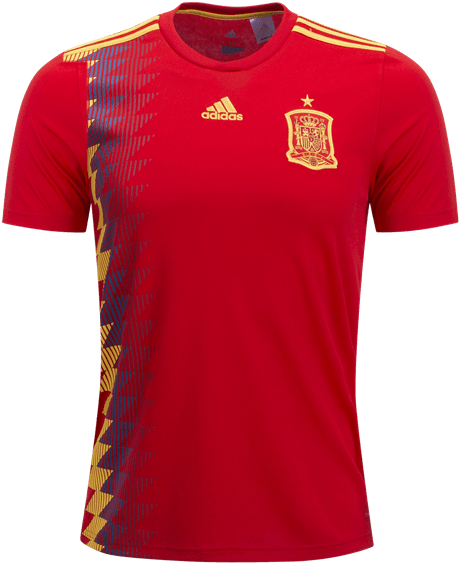 Tshirtfc - Store - Spain Home Jersey 2018 Clipart (600x600), Png Download