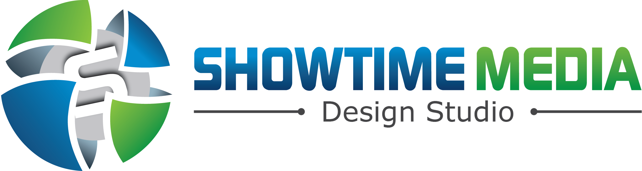 Showtime Media Pvt - Standard Graphics Design Company In Kolkata Clipart (2447x654), Png Download