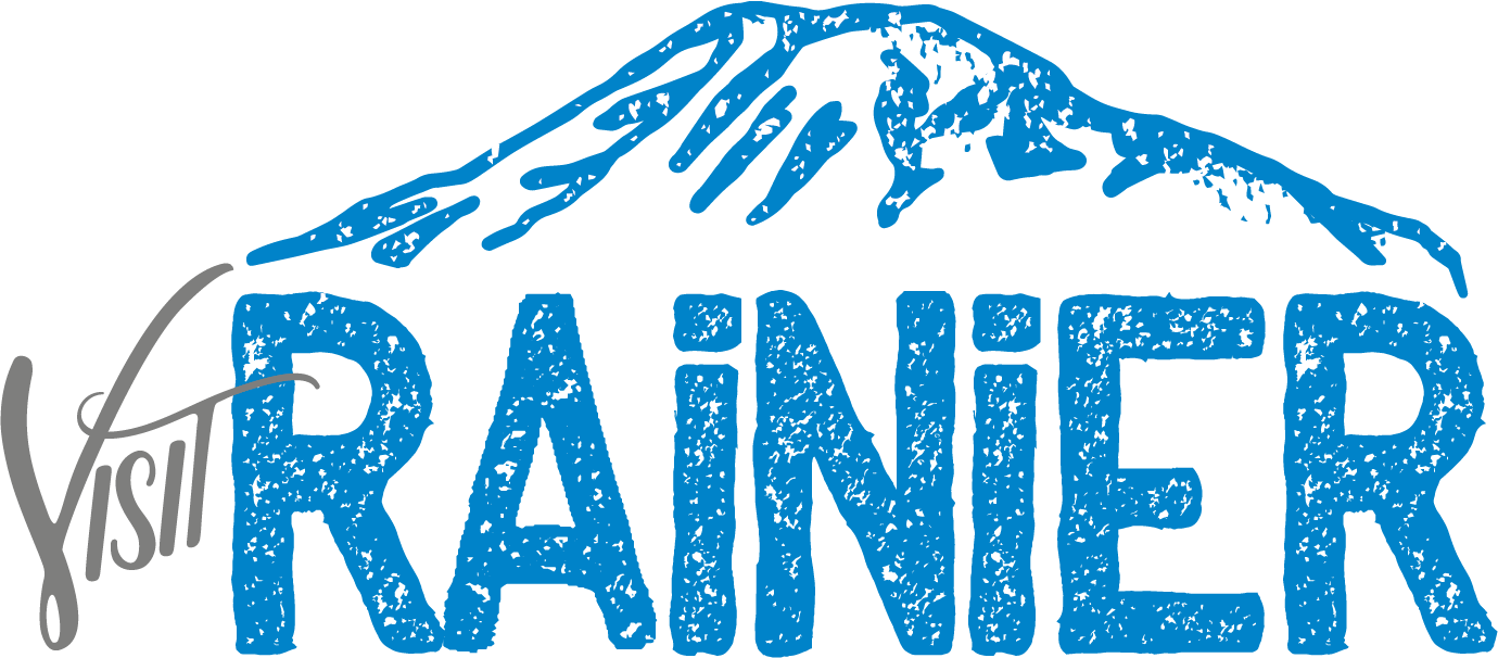 Visitrainier - Mount Rainier Png Clipart (1380x606), Png Download