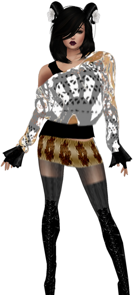 Imvu Png Clipart (700x962), Png Download