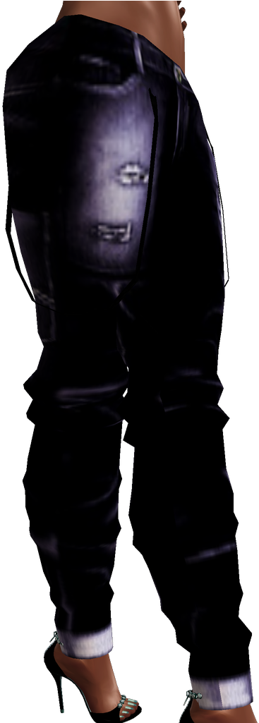 Jeans Imvu, The Creator - Basic Pump Clipart (745x1024), Png Download