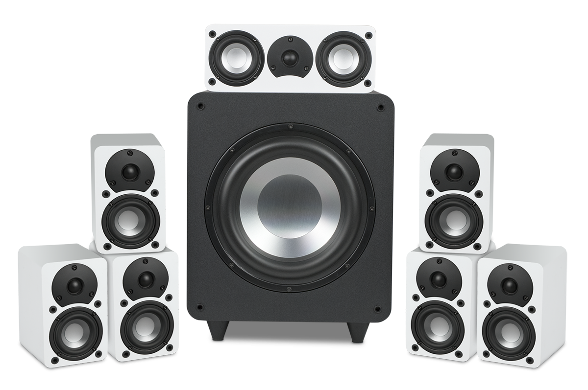 Tap To Expand - Home Theater White Png Clipart (1200x797), Png Download