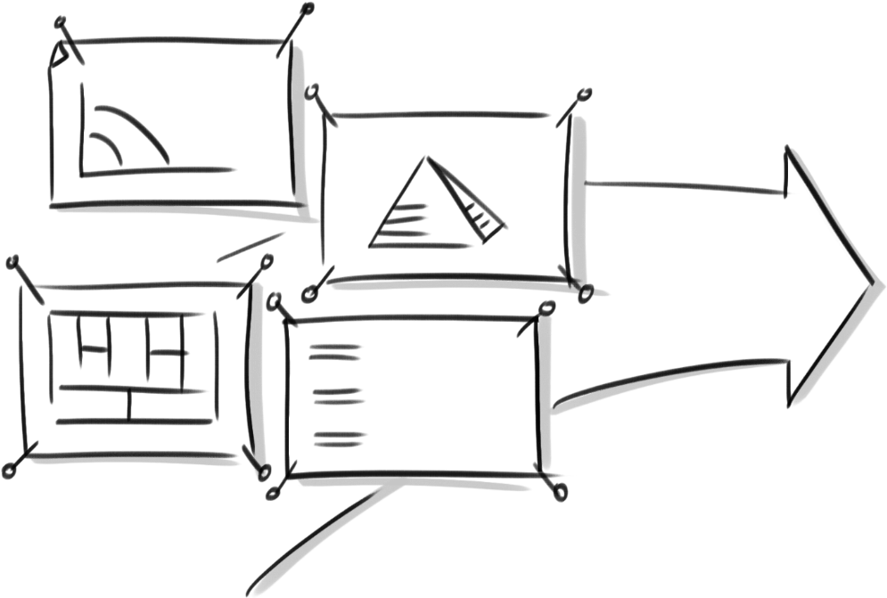 Strategy Png - Line Art Clipart (1045x720), Png Download