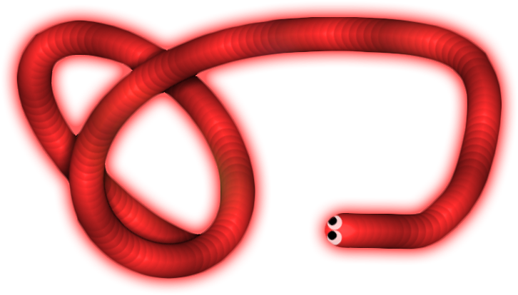 Io Skins - Slither Io Snake Transparent Clipart (800x800), Png Download