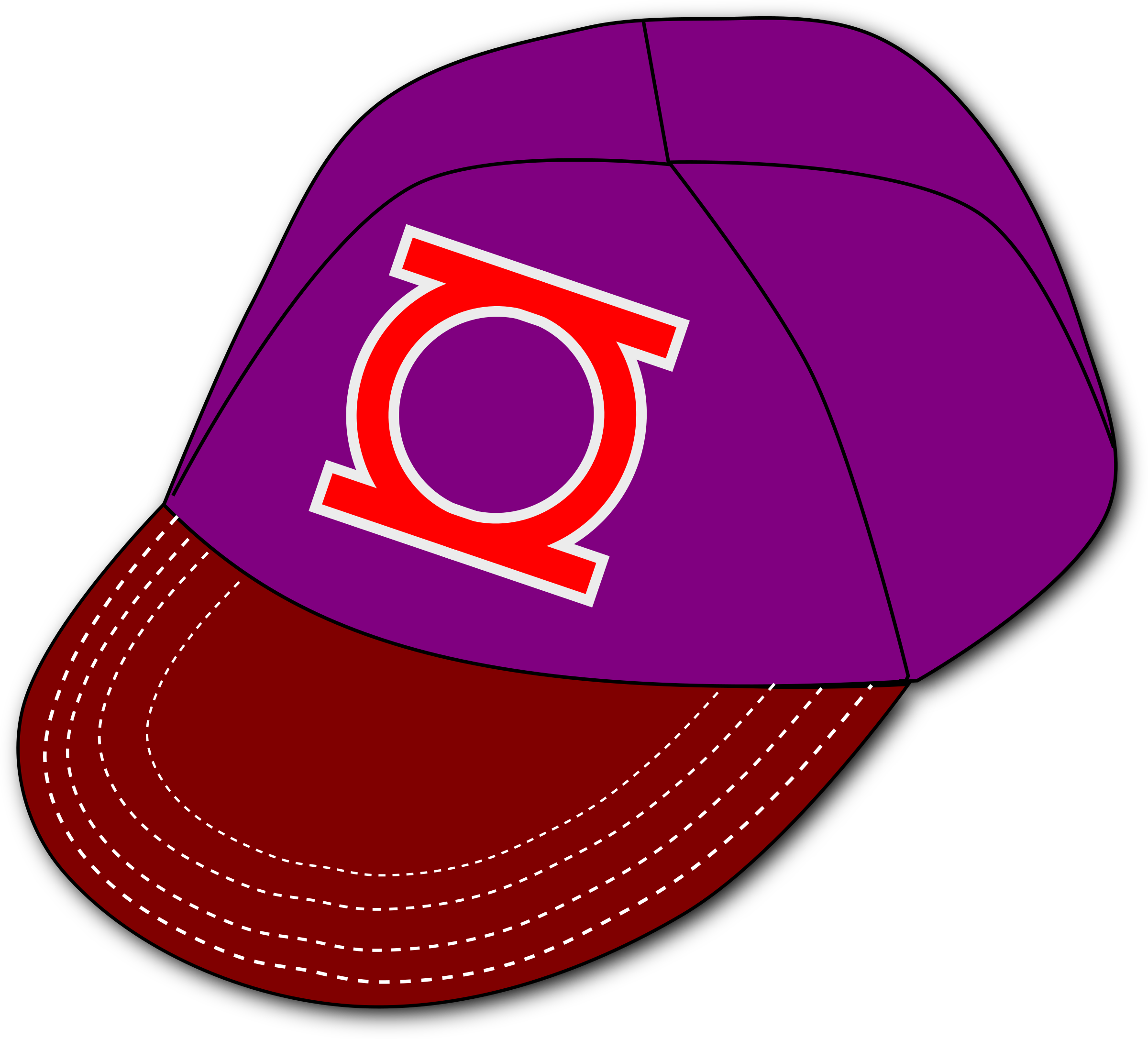 Baseball Cap Vector Royalty Free Stock - Clipart Of Boys Cap - Png Download (2400x2172), Png Download