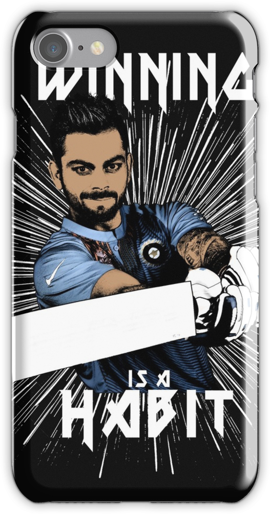 Virat Kohli - Mobile Phone Case Clipart (750x1000), Png Download
