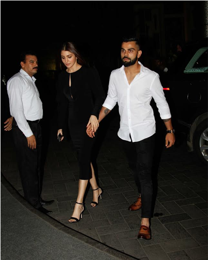 Anushka Sharma And Virat Kohli Clipart (750x530), Png Download