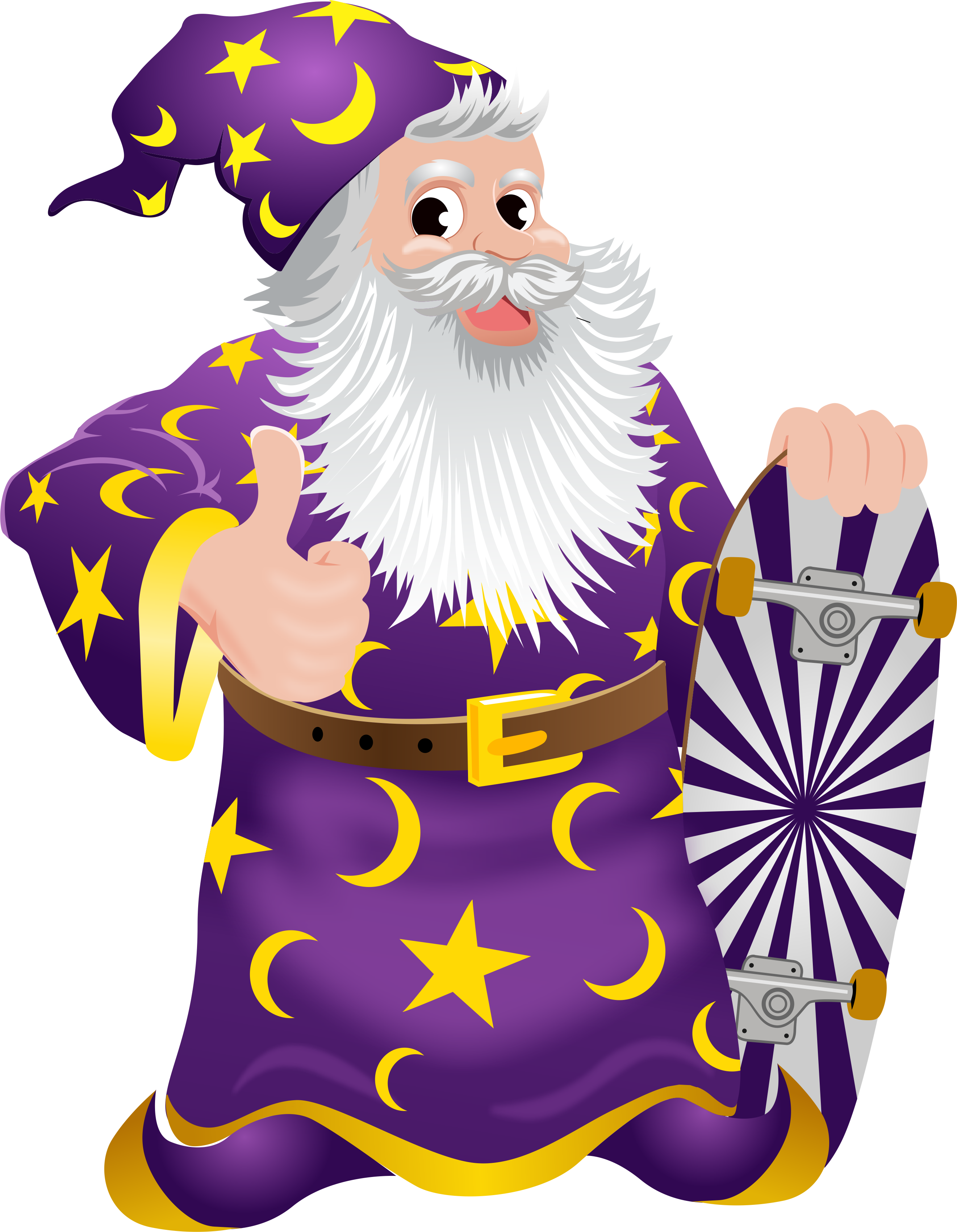 Wizard - Illustration Clipart (2642x3403), Png Download