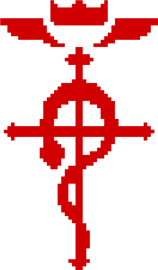 Fullmetal Alchemist Symbol Clipart (661x1126), Png Download