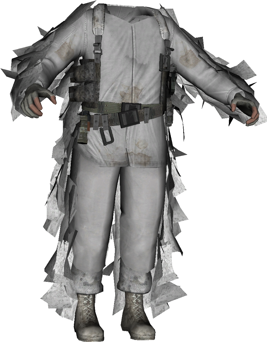 Arctic Ghillie Suit Related Keywords Suggestions Arctic Clipart (937x1240), Png Download