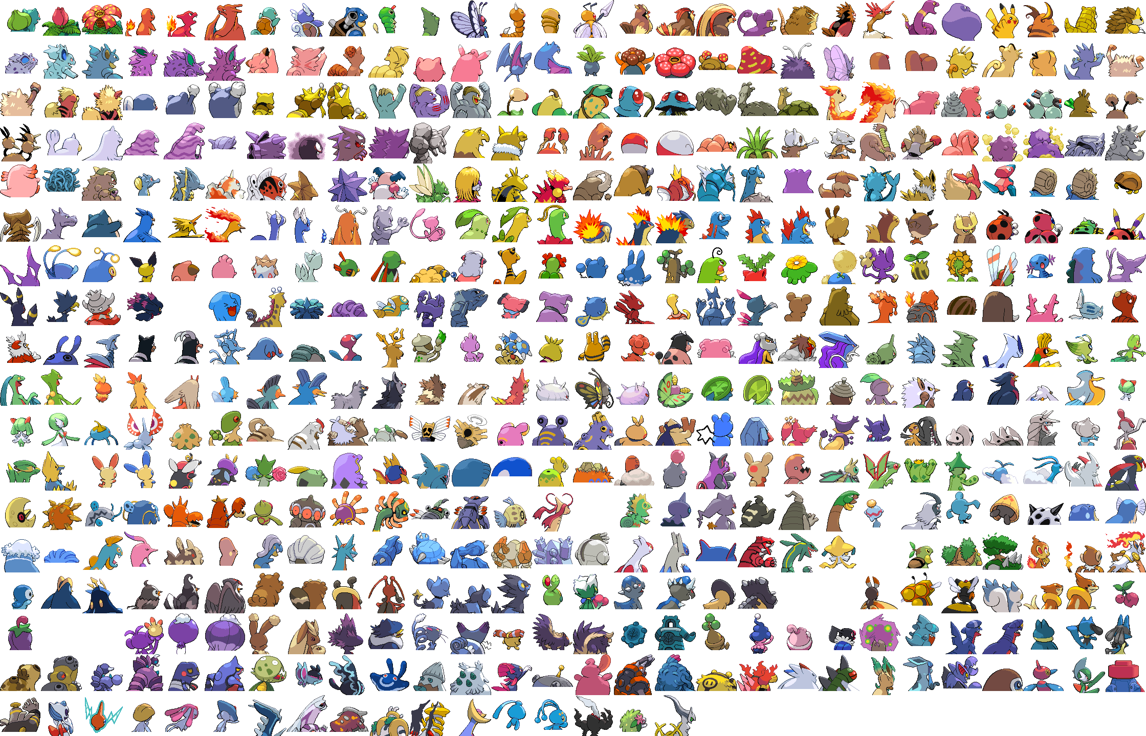 Normal - Pokemon Y Pokedex Completa Clipart (2240x1440), Png Download