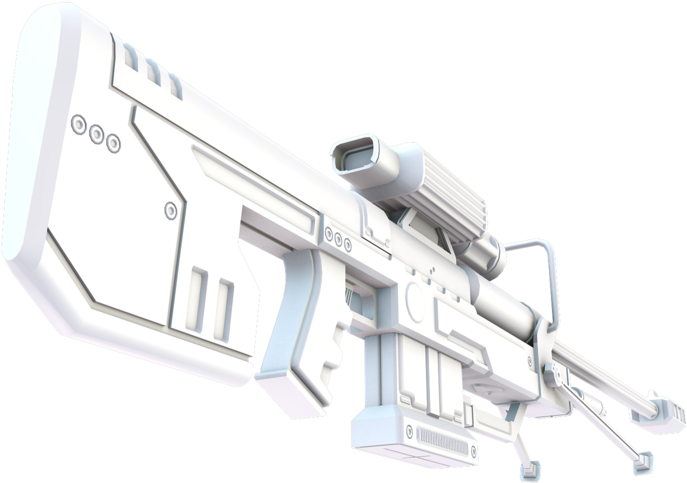Halo 3 Sniper Srs99d Halo 3 Sniper Srs99d - Assault Rifle Clipart (800x600), Png Download