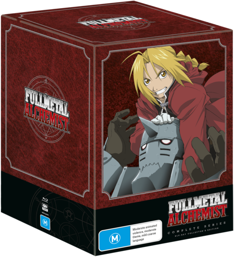 Fullmetal Alchemist Complete Series Collector's Edition - Full Metal Alchemist Clipart (516x724), Png Download