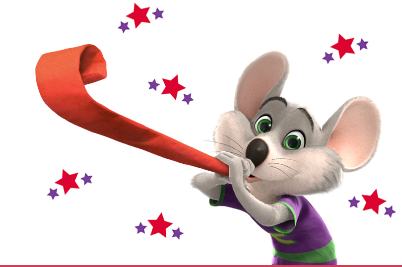 Cheese's - Chuck E Cheese Banner Clipart (810x538), Png Download