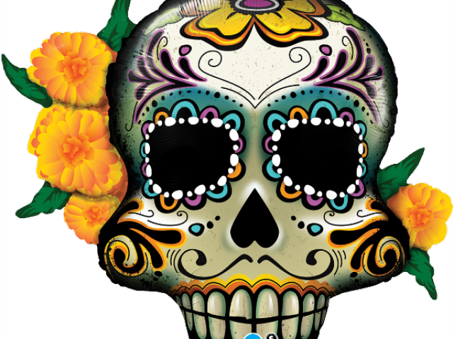 Day Of The Dead And Halloween Clipart - Png Download (640x480), Png Download