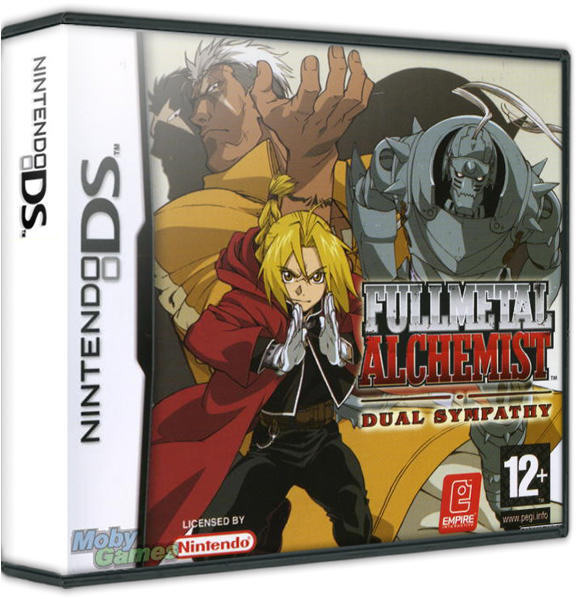 Fullmetal Alchemist Dual Sympathy - Fullmetal Alchemist Ds Cover Clipart (587x598), Png Download